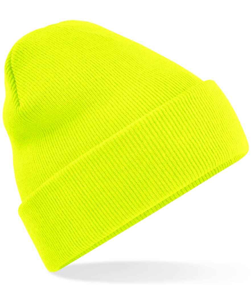 Beechfield Original Cuffed Beanie Fluorescent Yellow