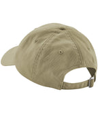 product image of Beechfield Low Profile 6 Panel Dad Cap in desert sand viewed from the back on a white background
