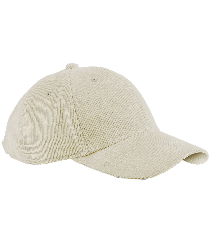 product image beechfield earthaware organic cord cap colour stone