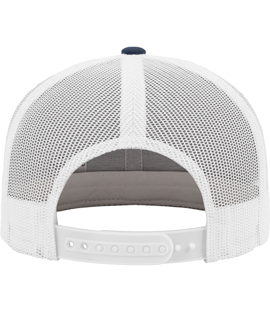 Product Image Flexfit Retro Trucker Two Tone Cap Navy and White Back