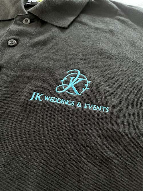 RX101 Pro RTX Pro Pique Polo-shirt in Charcoal with Left-chest embroidered logo example 1