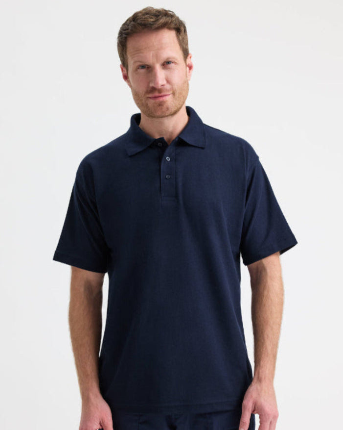 Model Image UC101 Uneek Classic Polo-shirt Close Up