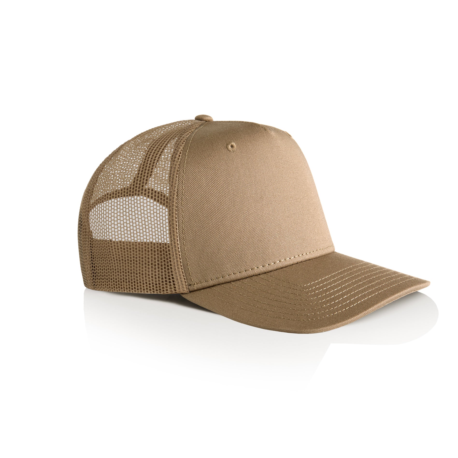 Product Image 1108 AS Colour Stock Trucker Cap in Khaki