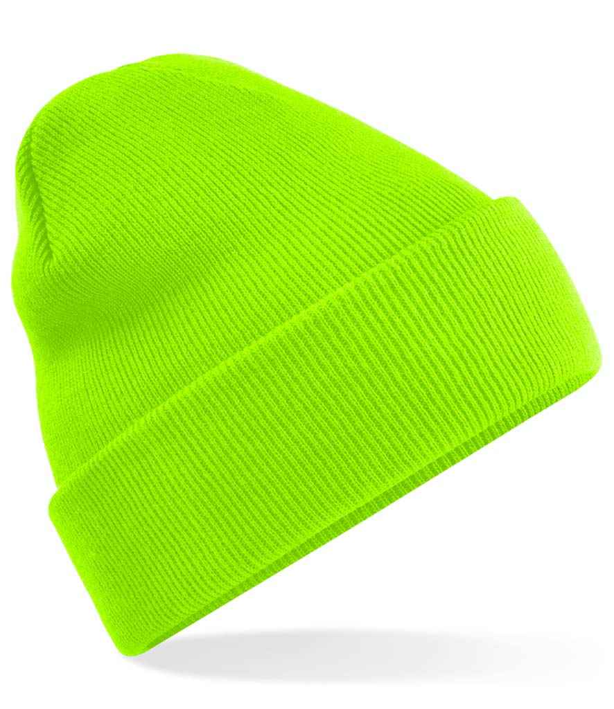 Product Image Beechfield Original Cuffed Beanie Fluorescent Green 