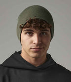 Beechfield Original Pull-On Beanie Model Image Olive Green