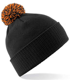Product Image Beechfield Snowstar® Beanie Black & Orange