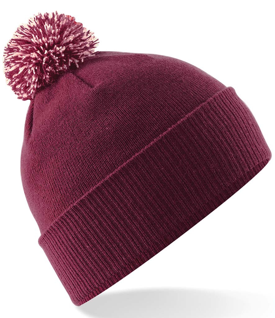 Product Image Beechfield Snowstar® Beanie Burgundy & Off white