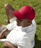 Model Image Beechfield Ultimate 5 Panel Cap Classic Red
