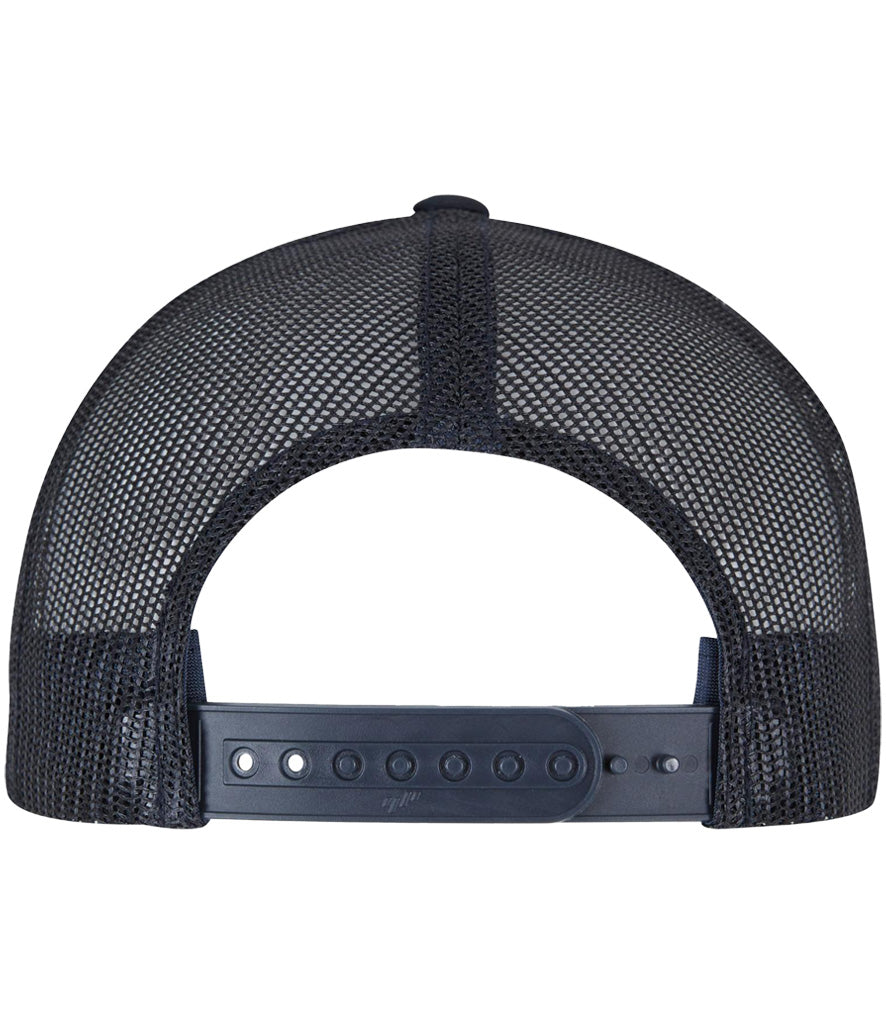 Product Image F6606 Flexfit Retro Trucker Cap dark navy back view