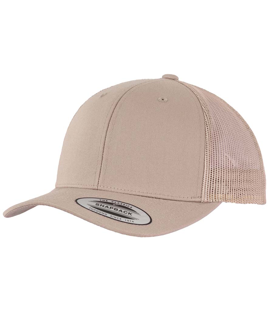 Product Image F6606 Flexfit Retro Trucker Cap in colour khaki