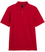 product image gildan soft-style polo-shirt colour cherry red