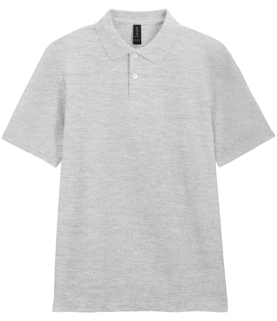 product image gildan soft-style polo-shirt colour sport grey