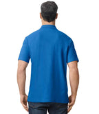 model image gildan softstyle pique polo-shirt colour royal blue back image