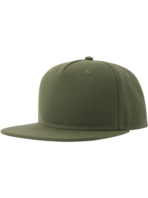 Atlantis Snapback Flat Visor 5 Panel Sustainable Cap